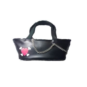 sac a main rockabilly bateau coeur et os pirate style rockab