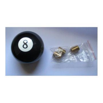 levier de vitesse 8 ball a visser 4 diametres pommeau billard