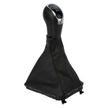 CORONA Pommeau + Soufflet adaptable pour Skoda Superb 3T - 5/6 vitesses - Noir