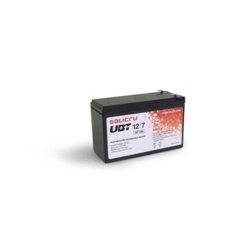Salicru UBT 12-7 Rechargeable AGM battery 7 Ah - 12 V, Sealed Lead Acid (VRLA), 7 Ah, 12 V, 5 année(s), -10 - 60 °C, -20 - 60 °C