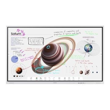 Écran LCD 75" - Samsung - Flip Pro WM75B - 4K - Tactile - Communication interactive