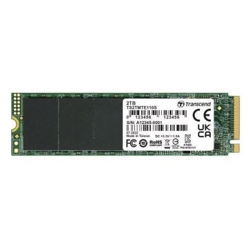Disque dur SSD TRANSCEND MTE110S 2 To NVMe PCIe Gen3 x4 M.2 2280 interne