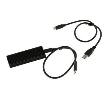 Boitier USB 3.2 Gen2 10G A ou C pour SSD M.2 NGFF PCIe NVMe ou SSD M2 Type SATA 6G. Chipset Realtek RTL9210B.