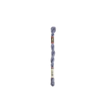 Fil DMC Coton Perlé Small N8 Col. 414 Bleu