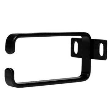 STARTECH.COM Anneau Métallique Gestion de Câbles Vertical pour Racks de Serveur 1U - Anneau en D Passe Câbles 4,5 cm x 10 cm