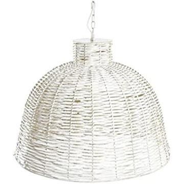 Suspension - DKD HOME DECOR - Blanc Doré - Fer - 50 W - 51 x 51 x 38 cm