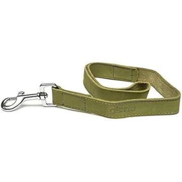Bracelet en Cuir Nubuck - GLORIA - Marron - Doux au toucher - Solide et durable - Mousquetons en rotation