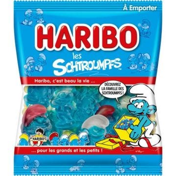 Schtroumpfs, HARIBO,4 sachets 120gr= 480gr