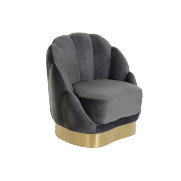 Fauteuil - Marque - Modèle - Couleur principale: Blanc - Matière du revêtement: Tissu