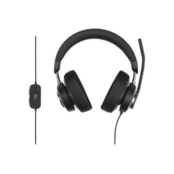 Micro-casque filaire USB-C Kensington H2000 - Isolation acoustique