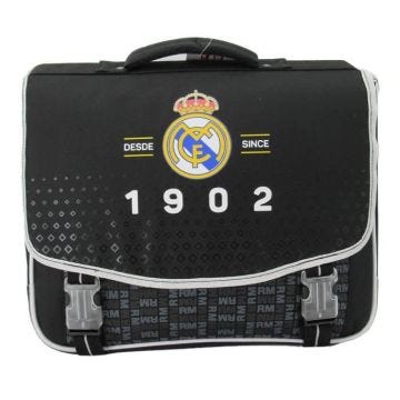 Cartable REAL MADRID 41cm 2 compartiments noir