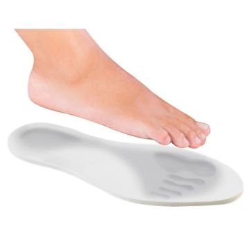 Paire de semelles à mémoire de forme