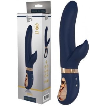 Vibromasseur Rechargeable Chauffant Atropos - mixte / adulte Bleu