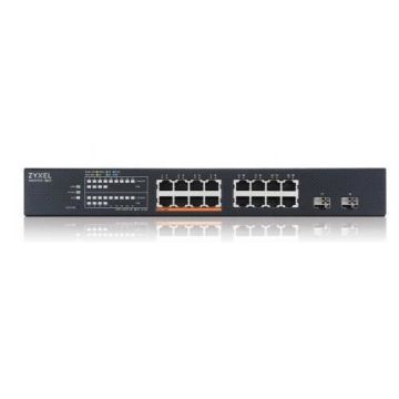Switch - ZYXEL - XMG1915-18EP - 16 ports 2.5GbE - 2 SFP+ - PoE++ 180W
