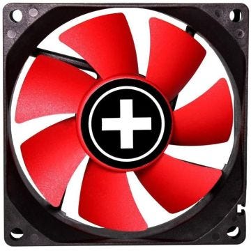 Ventilateur châssis - Xilence - Performance C Series - 80 mm - Noir et Rouge - PWM