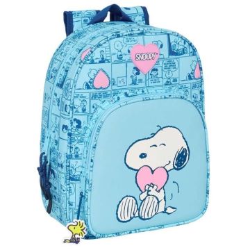 Sac à dos - Snoopy - Love - 34 cm - Matériaux recyclables - 10 litres
