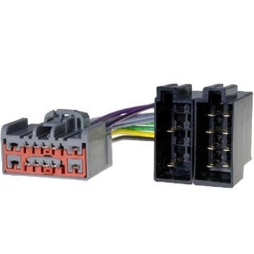 Fiche Autoradio 14PIN vers ISO Ford Fiesta/ Volvo C30 C70 S40 S80 V50 V70 XC70 XC90