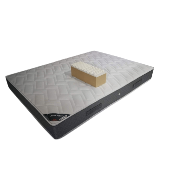 Matelas Latex 75 Kg-m3 + Mousse 35 Kg-m3 HR 180x200 x 21,5 cm + Oreiller Visco + Alèse Accueil Moelleux Soutien Ferme - 7 Zones d