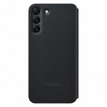 Smart Clear View Cover G S22+ Noir