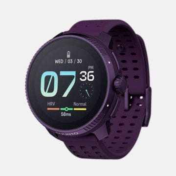 Montre connectée sport GPS - SUUNTO - Race - Ecran 1,43" - Titanium Amethyst