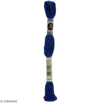 Fil à broder DMC Mouliné Etoile - Echevette 8 m Coloris C820