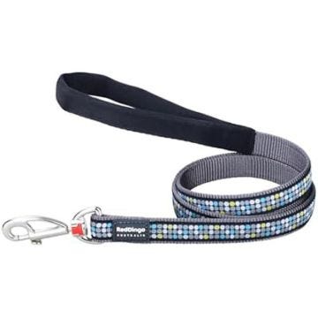 Laisse pour Chien - RED DINGO - Style Modern - Gris - 15 mm x 120 cm - Multicolore