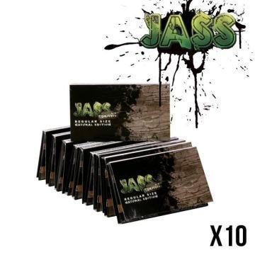.JASS BROWN REGULAR X10 69 mm x 36 mm