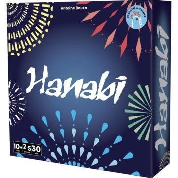Hanabi - Asmodee - Jeu tactique et de coopération - Dès 8 ans