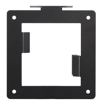 Composant de montage - PHILIPS - BS6B2234B - Plaque d'adaptation - Noir texturé - 100x100 mm