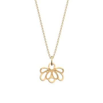 Collier - Les Georgettes - Collier Les Georgettes Flora doré - Couleur de la matière:Jaune Taille/Longueur:50 cm