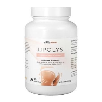 Draineur minceur Yam Nutrition - Lipolys - 90 Gélules
