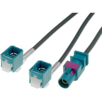 Adaptateur Antenne Fakra M/ 2x Fakra F - 0.25m - VW MFD2