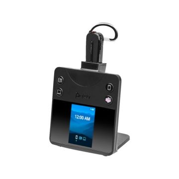 Micro-casque - DECT / Bluetooth - sans fil - HP Inc. - Poly Savi 8445 OFFICE - Savi 8400 series - micro-casque - convertible - DECT
