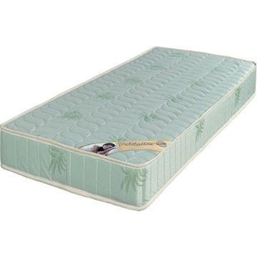Matelas 160x200 Sommier Dmont pieds Mousse Poli Lattex Indformable - 19 cm - Trs Ferme - Tissu