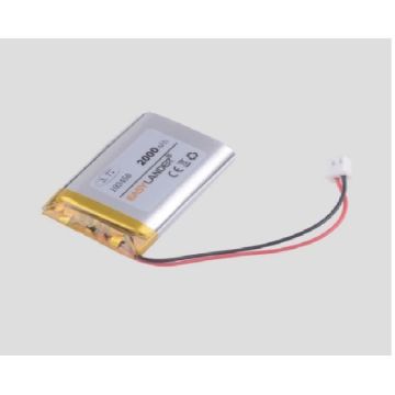 Batterie 2000 mah , ACCU , XHR-2P 2.54 3.7 v lithium polymère