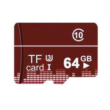 Carte mémoire micro SD 64 Go de la classe 10 SDHC haute vitesse de cartes TF pour téléphone / tablette / appareil photo