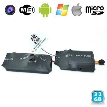 Caméra Miniature Wifi Point To Point Surveillance Smartphone Android Iphone 32Go Plastique YONIS