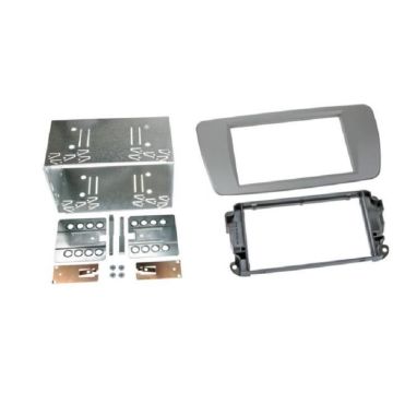 Kit 2 DIN Seat Ibiza ap08 - Gris Dublin - Façade ISO 2 DIN - SEAT - Radio/CD/MP3 - Double-Din