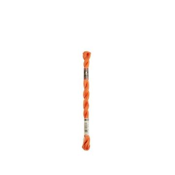Fil DMC Coton Perlé Médium N5 Col. 922 Orange