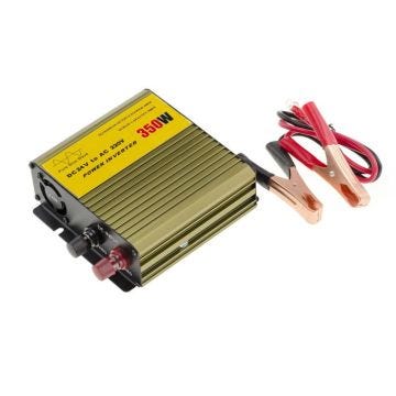 Convertisseur de Tension Pur Sinus 24V en 220V (inverseur AC - DC). Puissance 350 Watts (600W en Crête). Pure SINE Wave Inverter