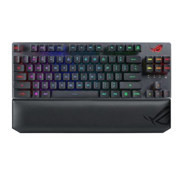 Clavier - ASUS - ROG Strix Scope RX TKL Wireless Deluxe - Opto-mécanique - RGB - Sans fil