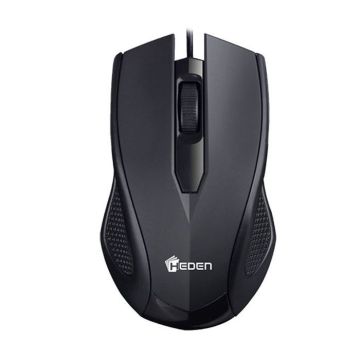 Souris optique USB - Heden - SUSBOPTCA4 - Noir - Filaire - Optique