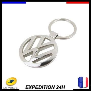 porte clé vw logo classique audi group vw R line metal chrome