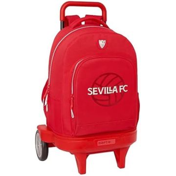 Sac de voyage Safta Sevilla Fc avec sac à dos amovible et trolley évolutif - Multicolor - Taille unique