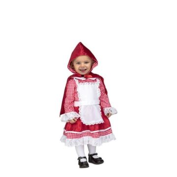 Déguisement Petit Chaperon Rouge Bébé - Le Petit Chaperon Rouge - Robe et Cape - Rouge Multicolore