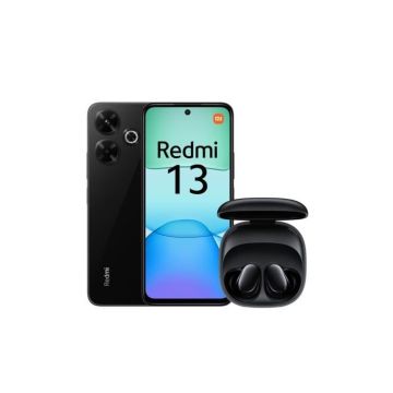 PACK REDMI134G8256N + REDMIBUDS6PLAYN FD Xiaomi HyperOS basé sur Android 14 - 256 Go ROM - 8 Go RAM,Écran FHD+ de 6,79'',MediaTek He