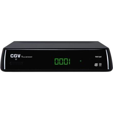 Récepteur-enregistreur satellite TNT - CGV - PREMIO SAT HD W7 - Enregistrement HD - Compatible camping car - Contrôle du direct