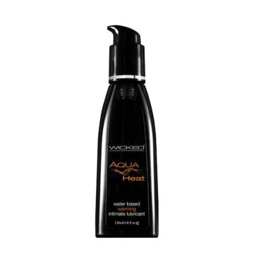 Wicked Sensual Care-Faire chauffer vos moments intimes avec un lubrifiant personnel méchant Aqua Heat. Fait soigneusement fabriqué a