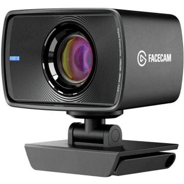 ELGATO - Streaming - Facecam - Webcam 1080p60 en Vraie Full HD, Objectif en Verre à Mise au Point Fixe, connecteur USB-C Amovible