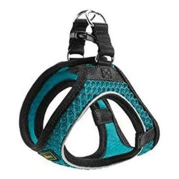 HUNTER HILO Comfort Harnais en Maille pour Petit Chien, Turquoise, XS-S - 67136